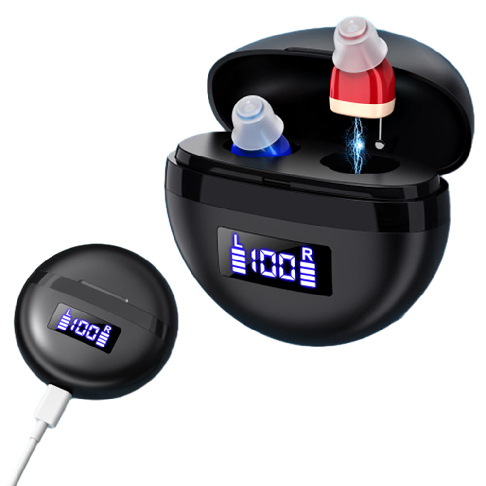 Hearing Aid Invisible Digital In-Ear Rechargeable Sound Amplifer