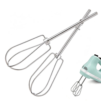 2 Pcs Mixer Beaters Compatible With KitchenAid W10490648 KHM2B