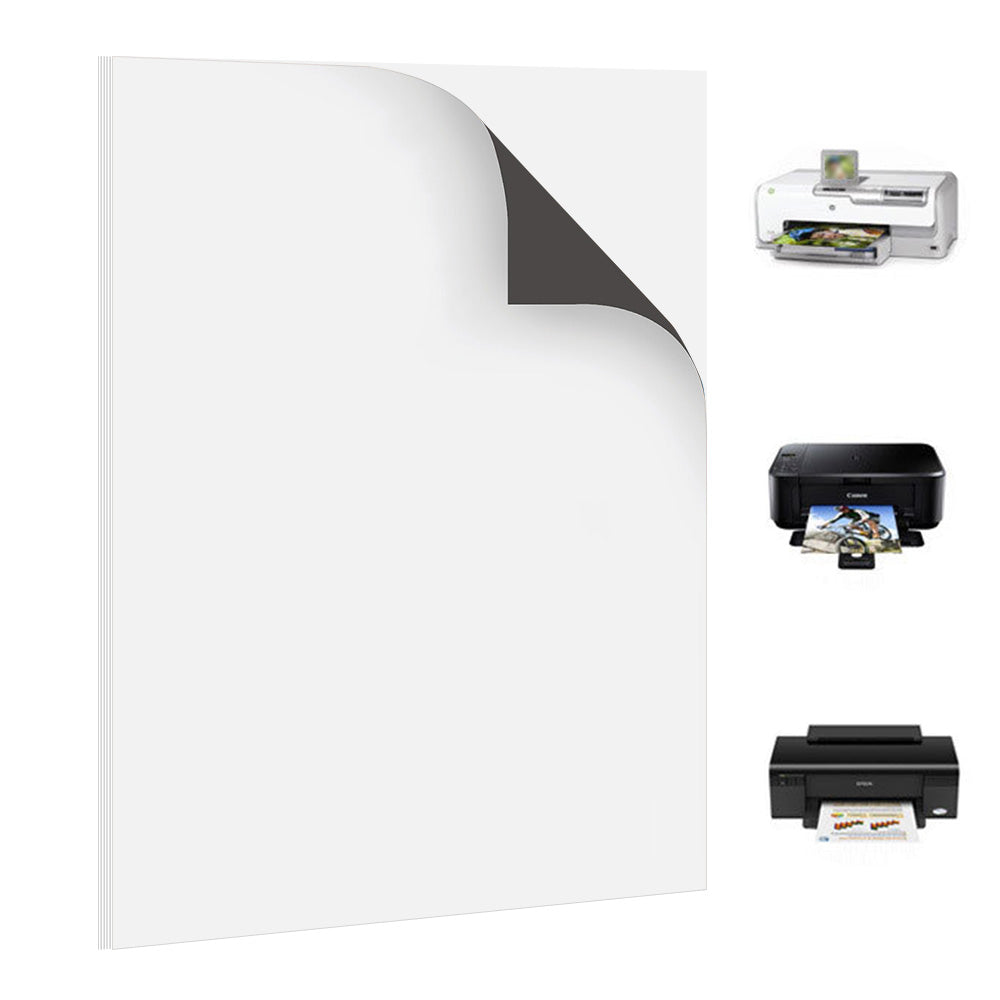 5 Pack Printable Metal-Attach Sheets for Inkjet Printer Attachment Paper A4 DIY Craft