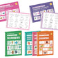 Magic Handwriting Practice Books With Pens Reusable Grooved Copybooks
