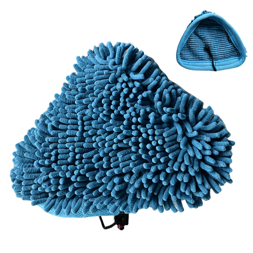 Chenille Mop Pad and Cloth Cover Compatible with H2O X5 Steam Mop