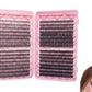 640Pcs Lash Clusters Kit Eyelashes Clusters Kit D Curl Fluffy Wispy False Eyelashes