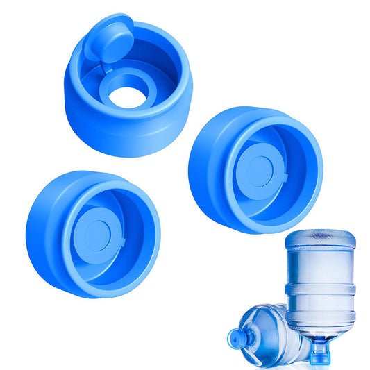 3Pcs Silicone Reusable Replacement Cap and Leak Proof for 3-5 Gallon Water Jug