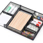 Desk Drawer Organizer Mesh Drawer Organizer Tray with 6 Adjustable Compartments