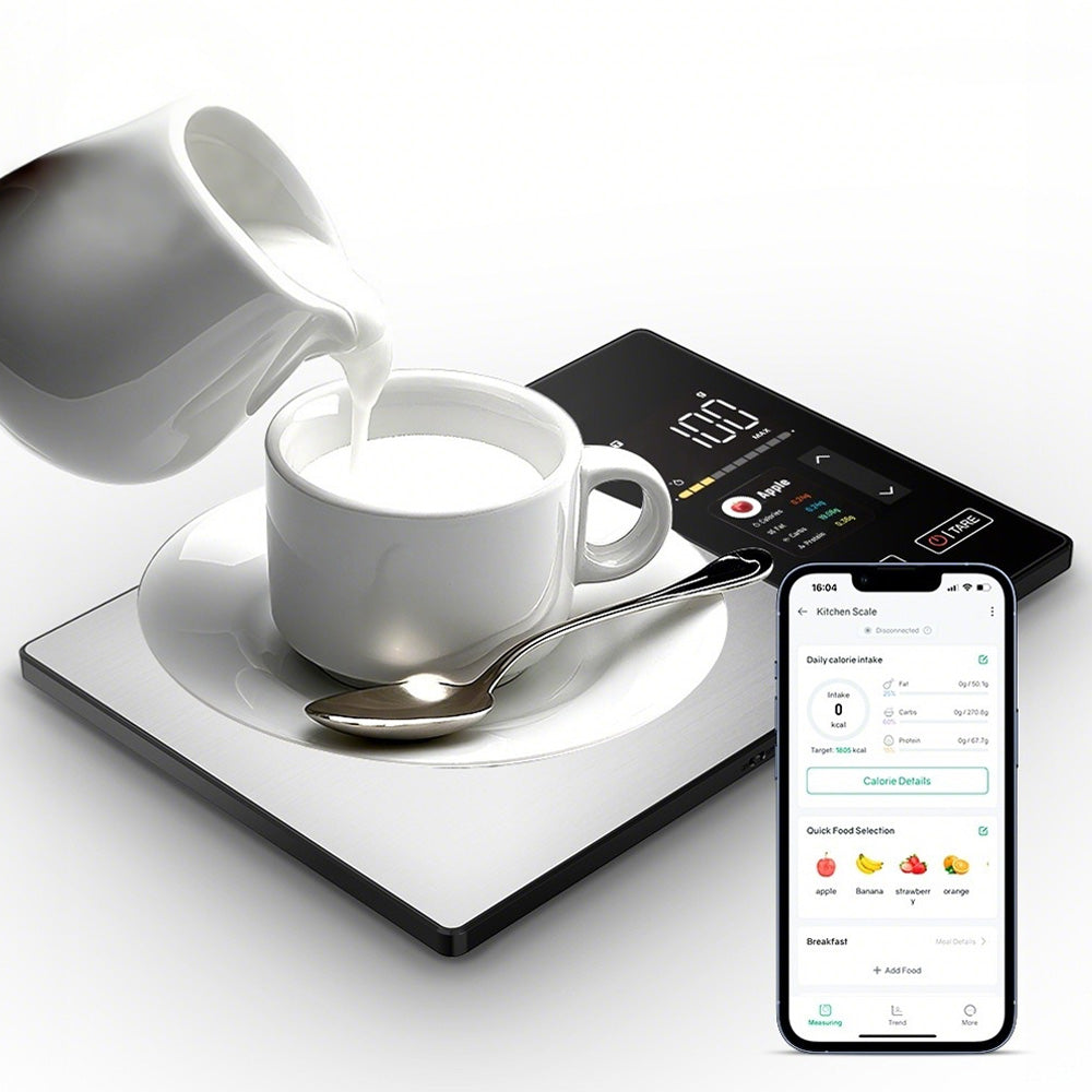 Smart Kitchen Scale Digital Food Scale Bluetooth High Precision