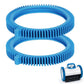 2 Pack Blue Front Tire Kit for Poolvergnuegen Replacement Pool Tires for Hayward Phoenix