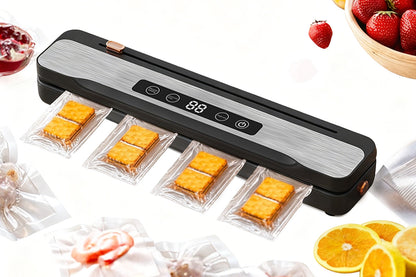 Food Vacuum Sealer Sealing Machine With Cutter Device