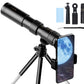 Zoom Lens for iPhone Android 10-300x40mm Monocular Telescope for Bird Watching