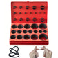419 PCS O Ring Kit with Storage Box Rubber Sealing Gasket for Appliance Auto Repair