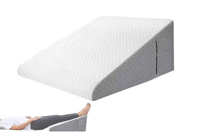 Vacuum Packed Wedge Pillow Triangular Cushion for Sleeping and Support