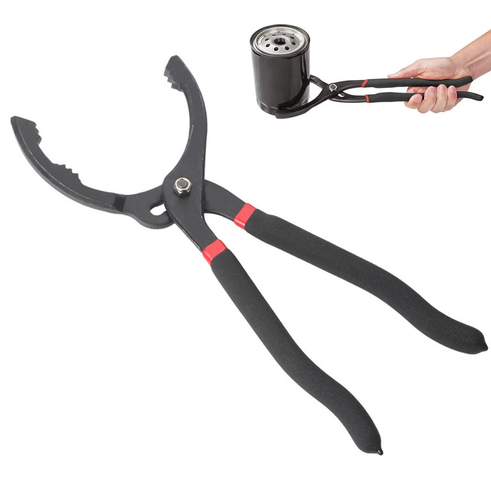 Oil Filter Pliers Wrench Adjustable 55-120mm for Car Truck