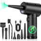 Cordless Electric Air Duster 51000RPM Handheld Blower for Keyboard PC Cleaning