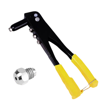 Manual Hand Rivet Tool with 4 Nozzles 2.4 3.2 4.0 4.8mm Riveting Tool