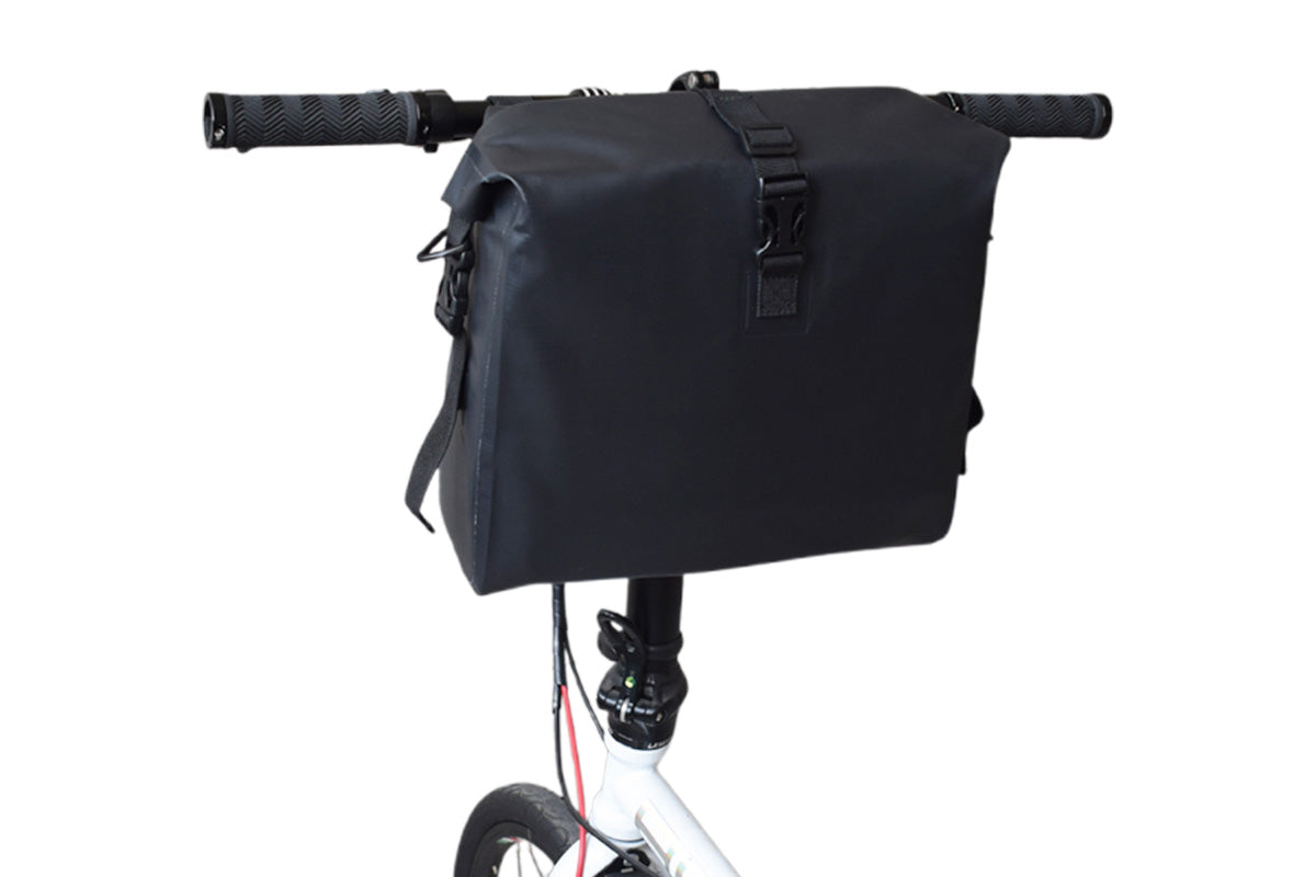 9L Bike Handlebar Bag Cycling Front Frame Tube Bag Bicycle Front Storage Pouch
