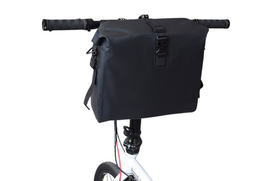 9L Bike Handlebar Bag Cycling Front Frame Tube Bag Bicycle Front Storage Pouch