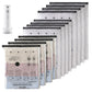 12Pcs Travel Clothing Vacuum Storage Bags Set with Rechargeable Electric Pump for Luggage