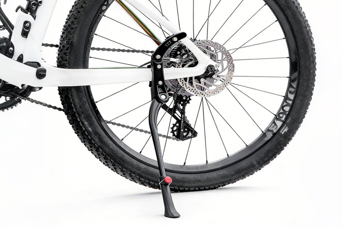 Aluminium Alloy Adjustable Bicycle Side Kickstand for Mountain and Road Bikes