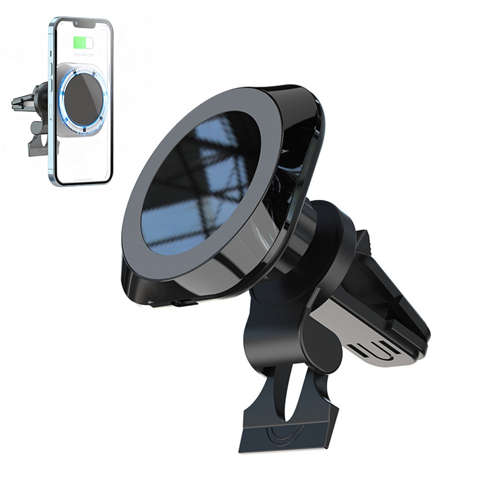 MagSafe Compatible 15W Wireless Car Charger Mount for iPhone