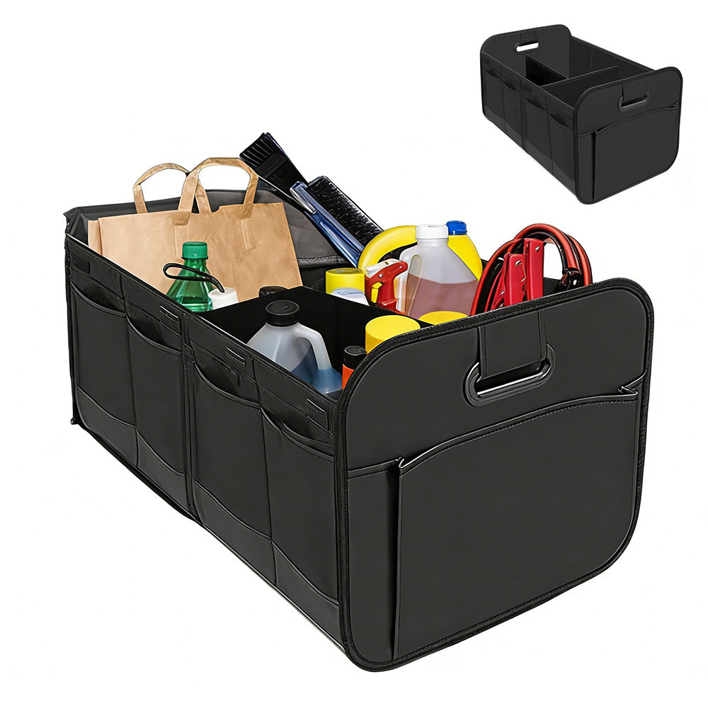 Car Trunk Organizer Foldable Organizer for Car with Reinforced Handles