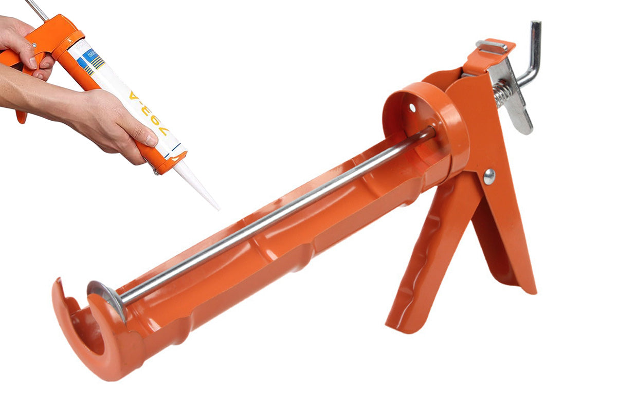 Manual Caulking Tool 10:1 Thrust Ratio No Drip Sealant Application Tool