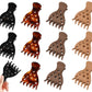 12Pcs Lightweight Hair Claw Clips for Thick and Thin Hair Styling