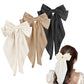 3 Piece Large Bow Ribbon Hair Clip Set for Women Girls