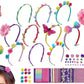 Headband Making Kit DIY Hair Accessories Set Gift for Ages 5-12 Year Old Girl