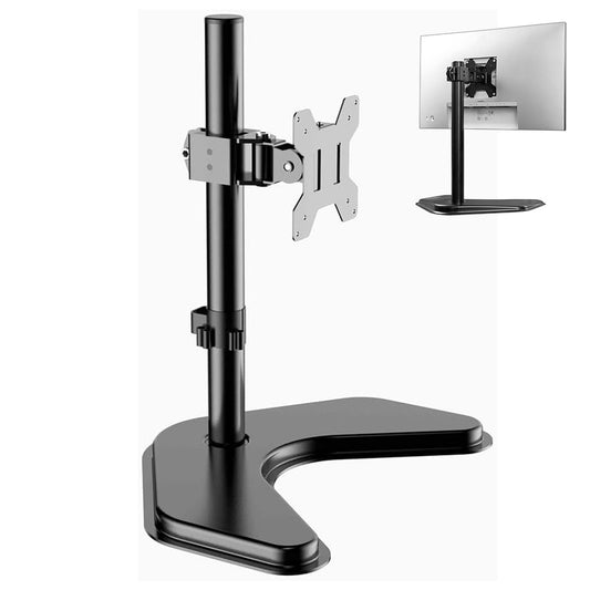 Single Monitor Arm Desk Mount for 10 to 32 Inch Monitor Adjustable Desk Mount for Home Office
