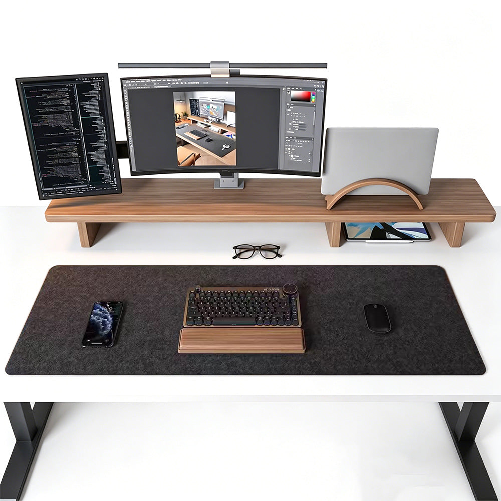 Non Slip Felt Desk Mat Mouse Pad for Office Home Desk Protector