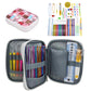 72-Piece Crochet Hooks Set with Knitting Needles and Sewing Tools for DIY with Storage Bag