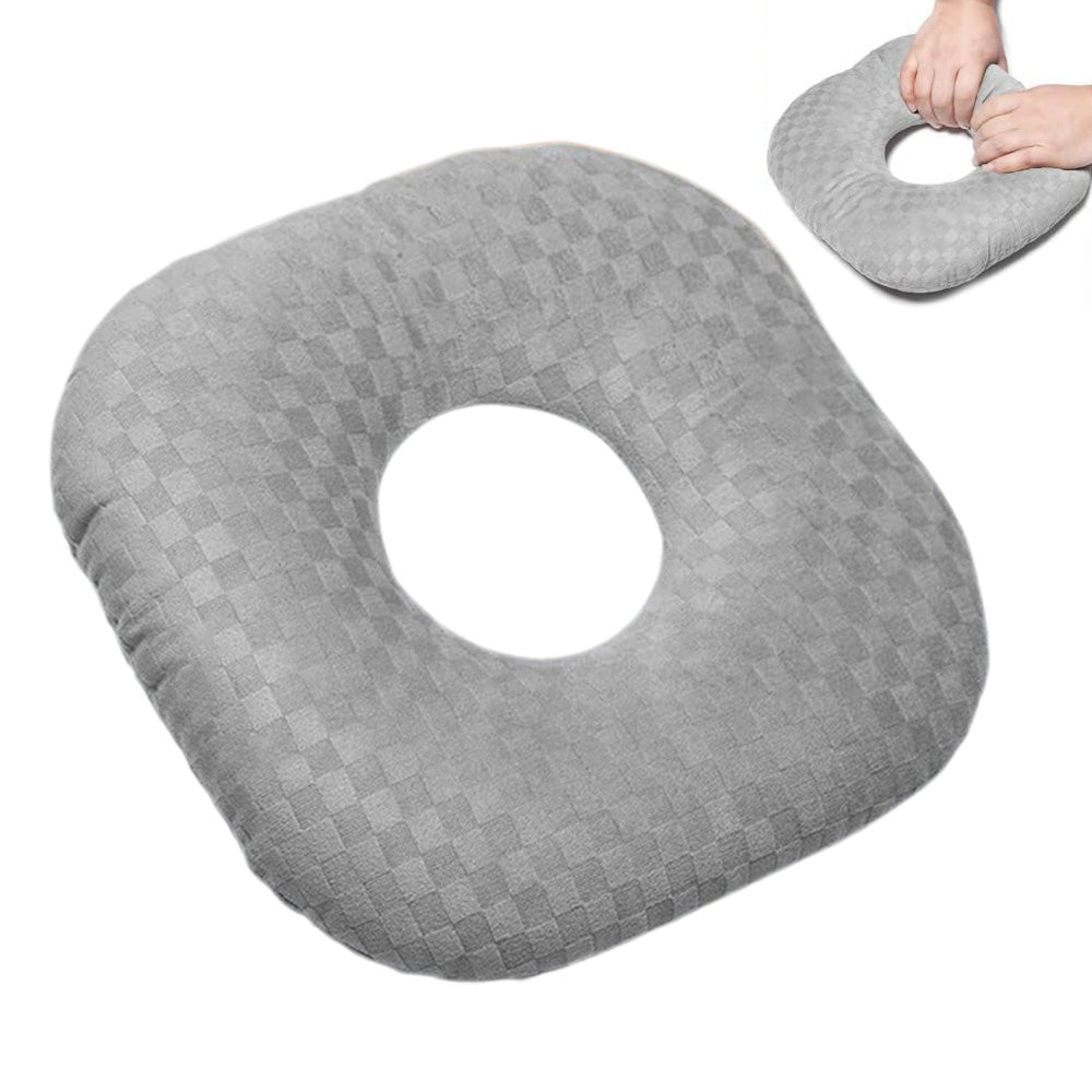 Ear Piercing Pillow with Hole for Side Sleepers Comfortable Travel Home Use