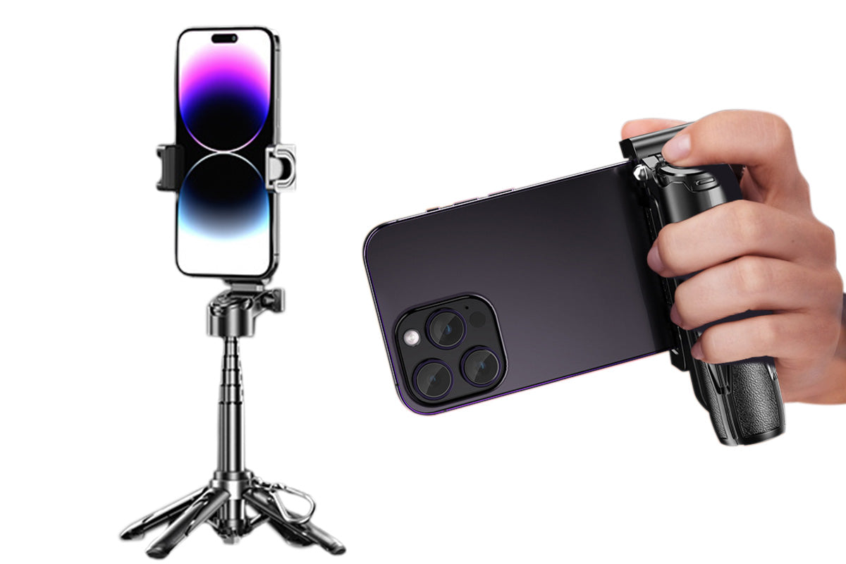 Mini Bluetooth Remote Selfie Stick Holder Handheld Tripod Stand For Mobile Phone