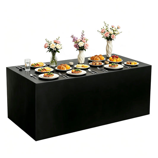 Tablecloth for Rectangle Tables Water Resistant Table Cloth for Wedding Parties Display Trade Show
