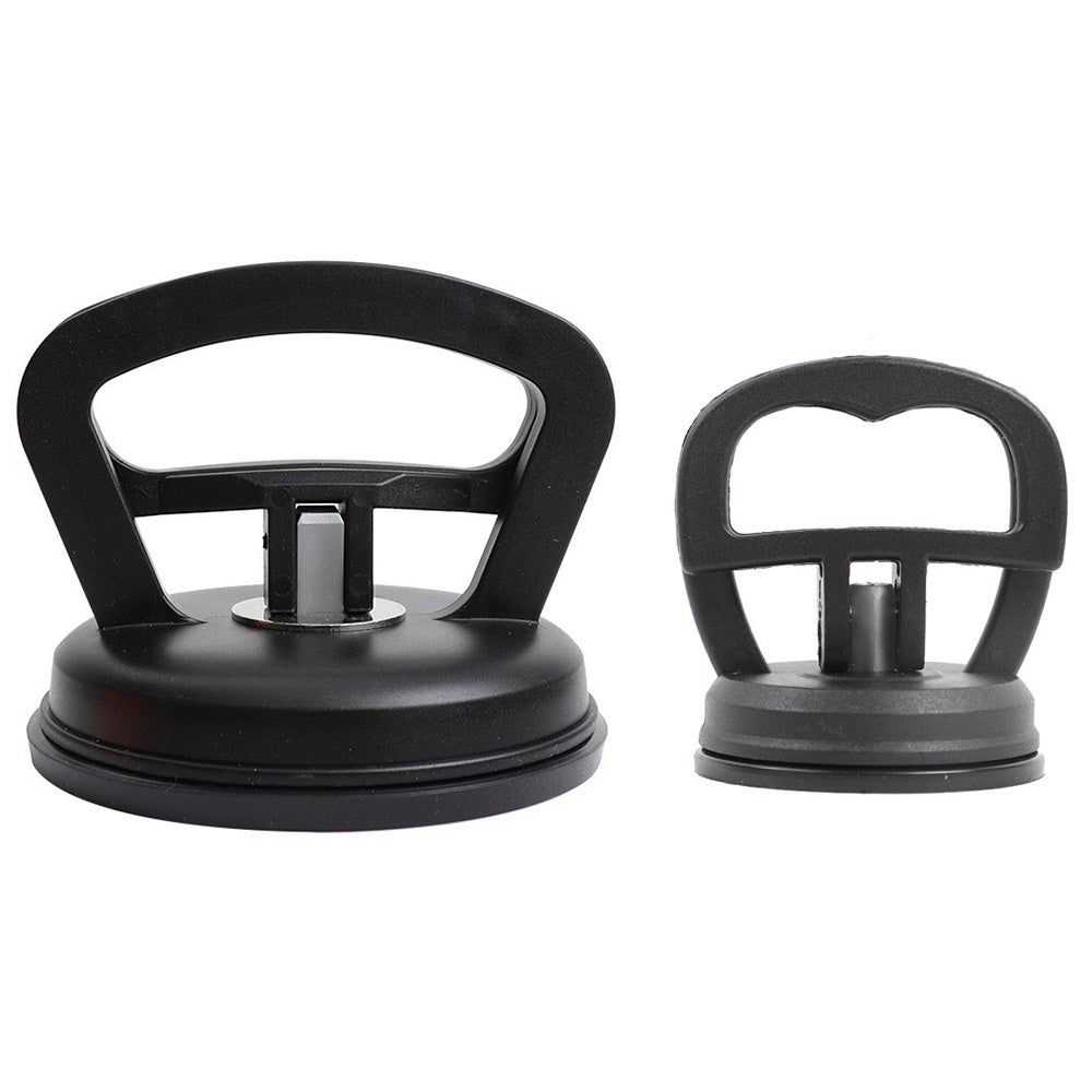 2 Piece Handheld Suction Cup Automotive Dent Puller Set in Two Sizes