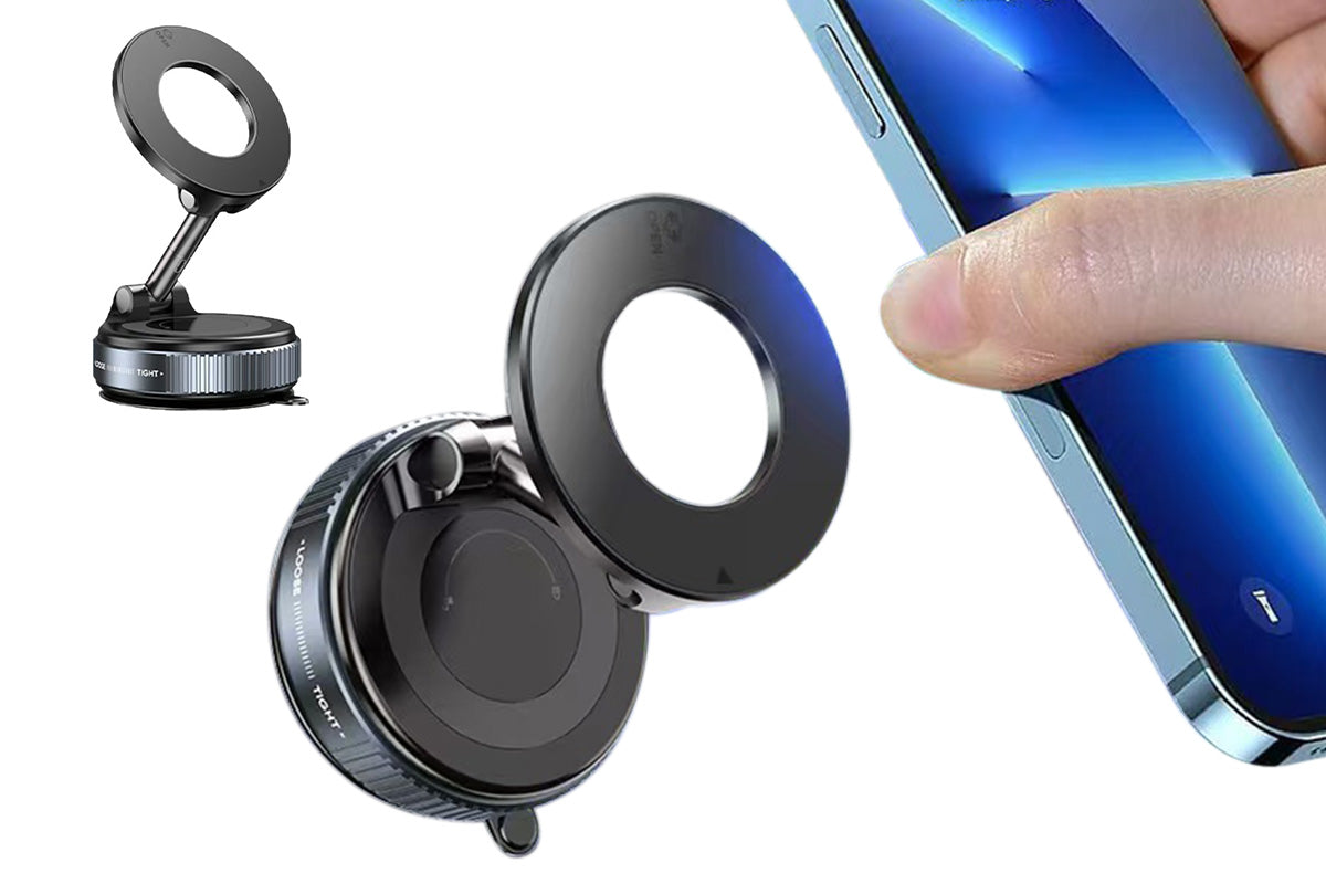 Attractive Car Phone Holder with Vacuum Suction for Dashboard and Windshield