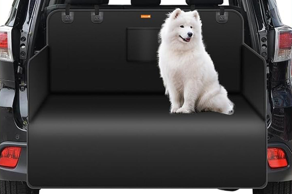 Waterproof Car Trunk Liner for Pets Anti-Slip Scratch-Resistant Dog Cargo Mat