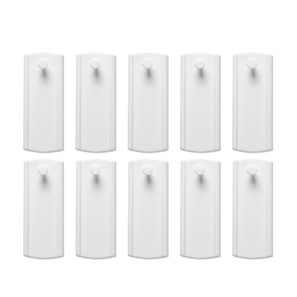 10 Pack Self Adhesive Sawtooth Picture Hangers for Smooth Frames