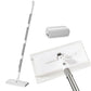 Clip Mop Sweep and Mop Kit for Hardwood Tile Marble and Laminate Floors
