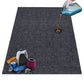 Garage Floor Mat 2x2.6M Non-slip Heavy Duty Containment Mat Waterproof