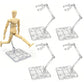 5Pcs Action Figure Display Stand Poseable Flight Stand for HG RG SHF Adjustable Base