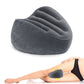 Inflatable Travel Leg Pillow for Side Sleeping Portable Knee Rest Cushion