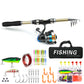Sea Fishing Rod Combo Kit with Lures
