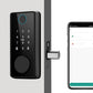 Keyless Smart Door Lock Fingerprint Password Card App Control Auto Lock