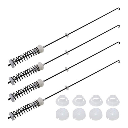 4 Pcs Washer Suspension Rods Compatible With W10780045 Whirlpool Kenmore Amana