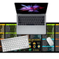 Extra Large Mouse Pad with Excel Shortcuts Non-Slip Desk Mat for Office
