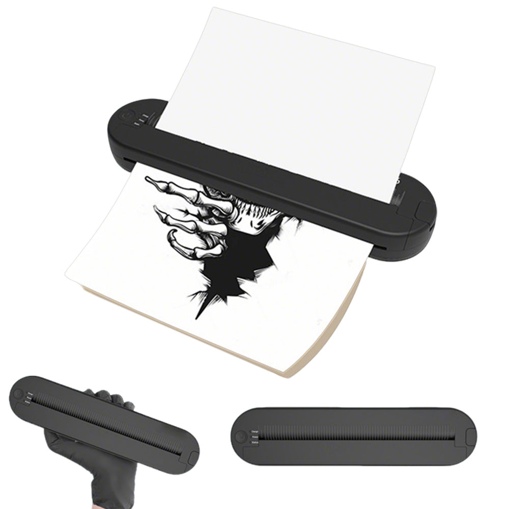 Portable Bluetooth Thermal Tattoo Stencil Printer