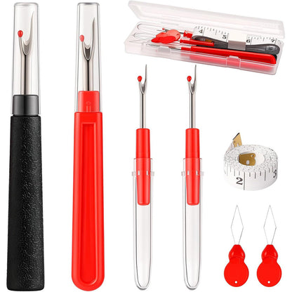 Sewing Seam Ripper Tool with Storage Box Thread Removers for DIY Tailoring