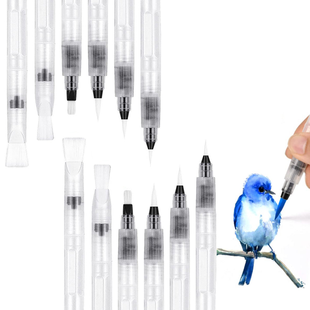 12Pcs Water Color Brush Pen Set Watercolor Paint Pens for Painting Markers