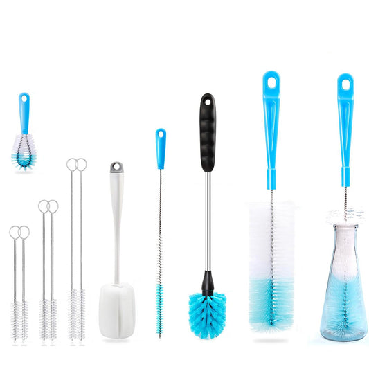 Multi Size Cup Brush Set Long Cleaning Brush Sports Water Bottle Brush for Cups Water Bottles