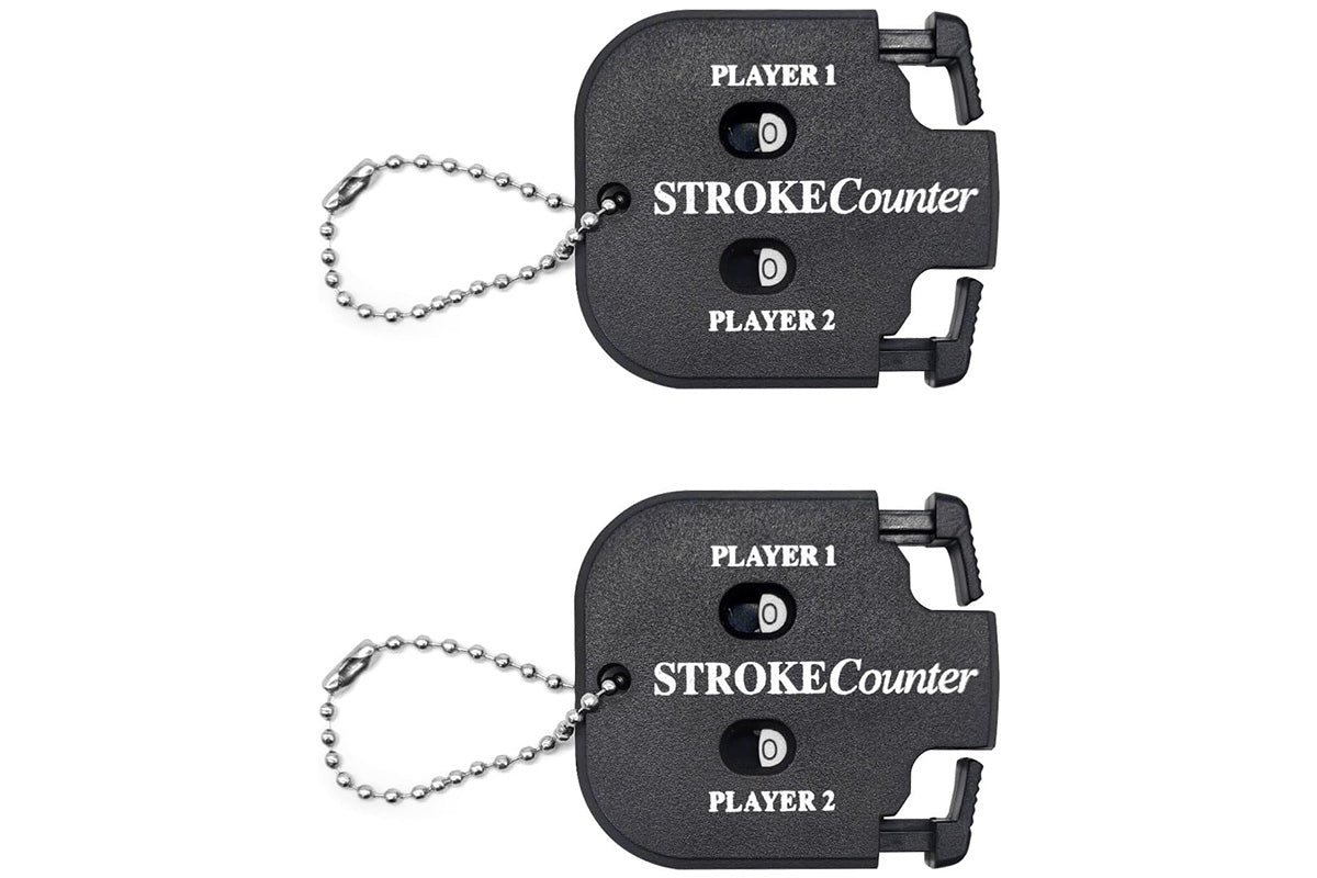 2PCS Golf Score Indicator 2 Player Stroke Counter Golf Handy Count Shot